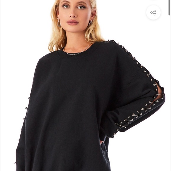 LF safety pin sweatshirt - Picture 1 of 8